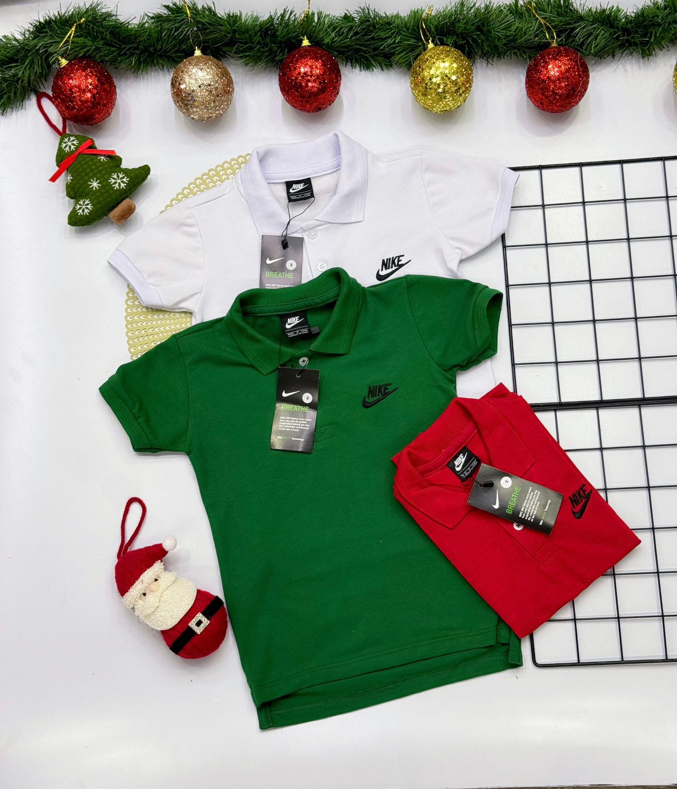 Camiseta NK Polo Infantil- Última peça