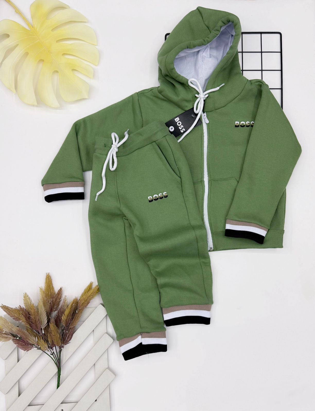 Conjunto Moletom HB Listra Infantil- última peça