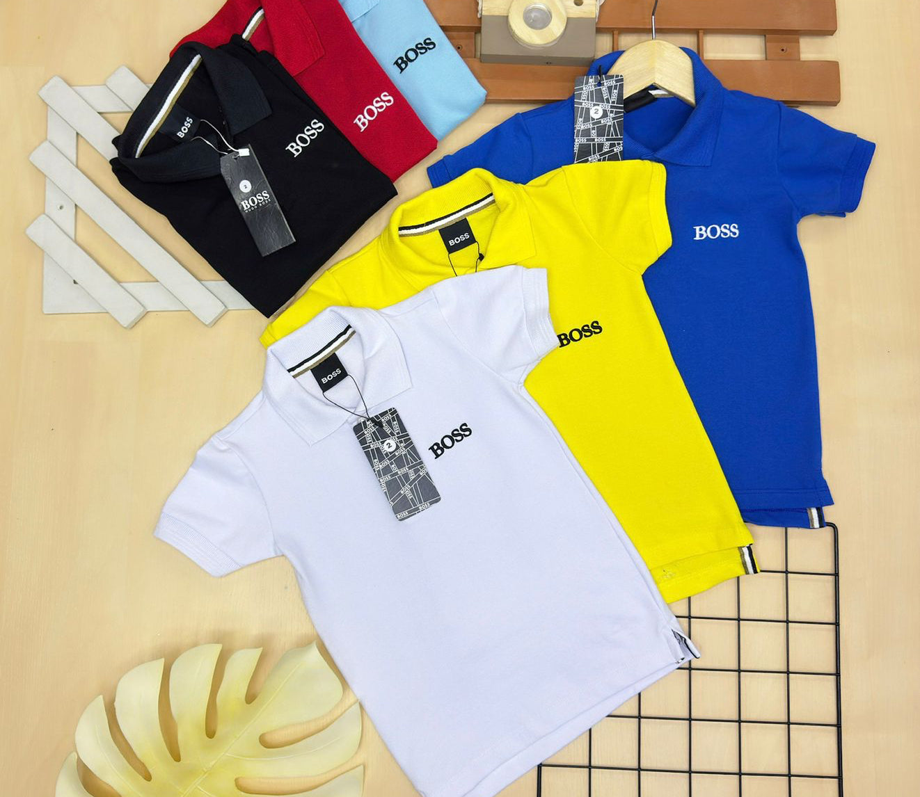 Camiseta Polo HB Infantil- Última Peça