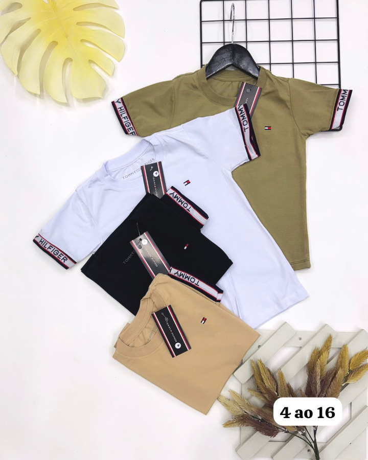 Camiseta TH Básica Infantil