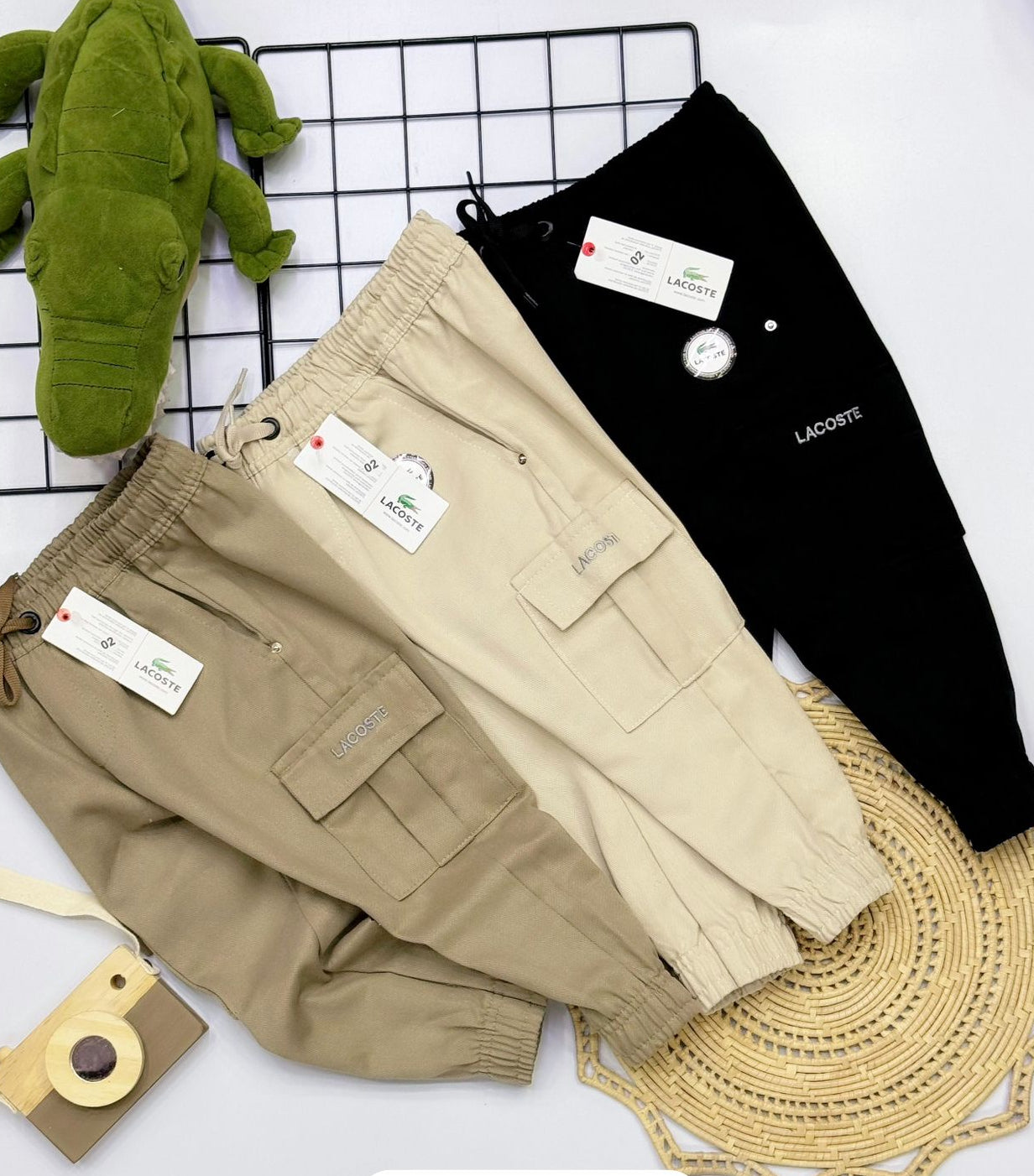 Calça Cargo Brim Lst - TAMANHO 4