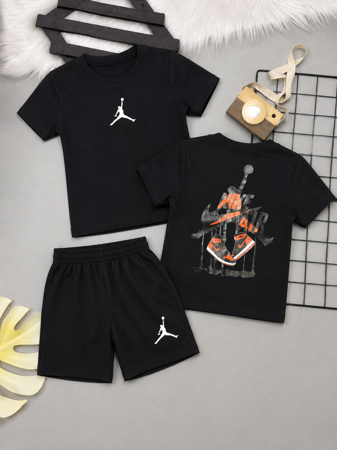 Conjunto Malhão Verão Suedine NK infantil -Última Peça