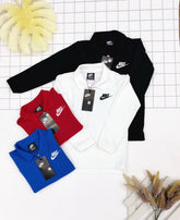 Camiseta Polo NK Manga Longa Infantil - Última peça