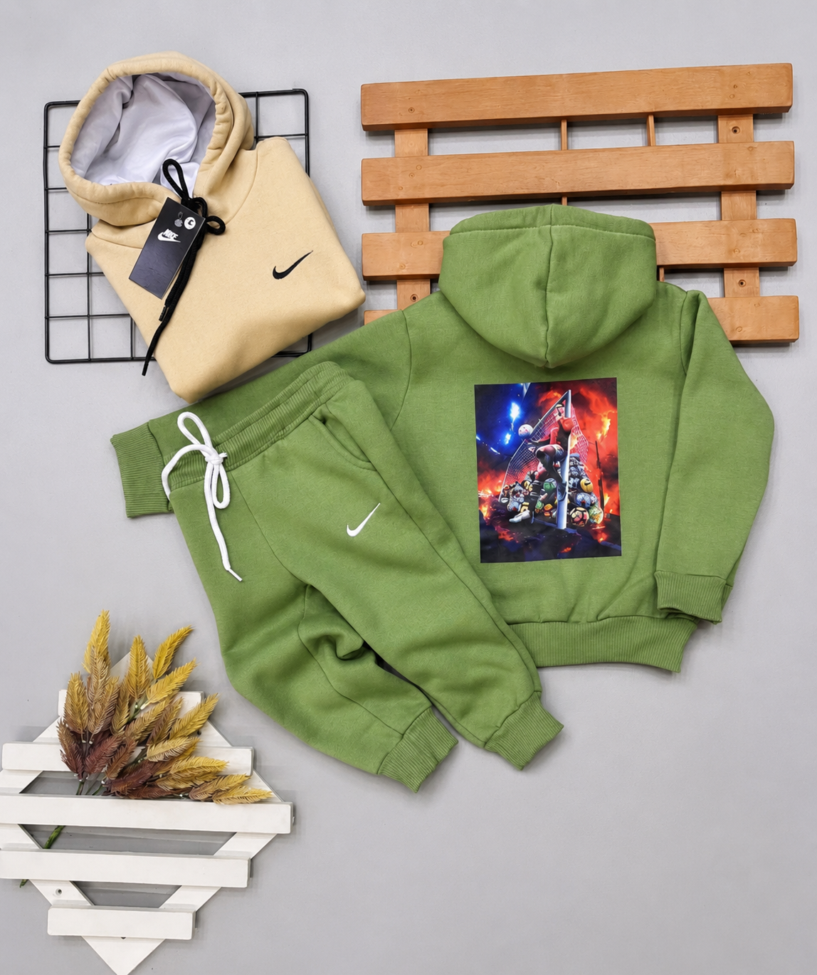 Conjunto Moletom NK CR7 Infantil