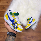 Tênis Botinha Do Brasil NK Azul Infantil - Promoção + FRETE GRÁTIS