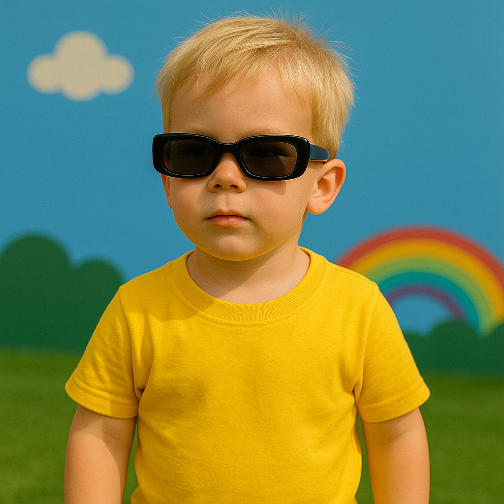 Kit 2 Óculos Retro Infantil - Estilo e Segurança