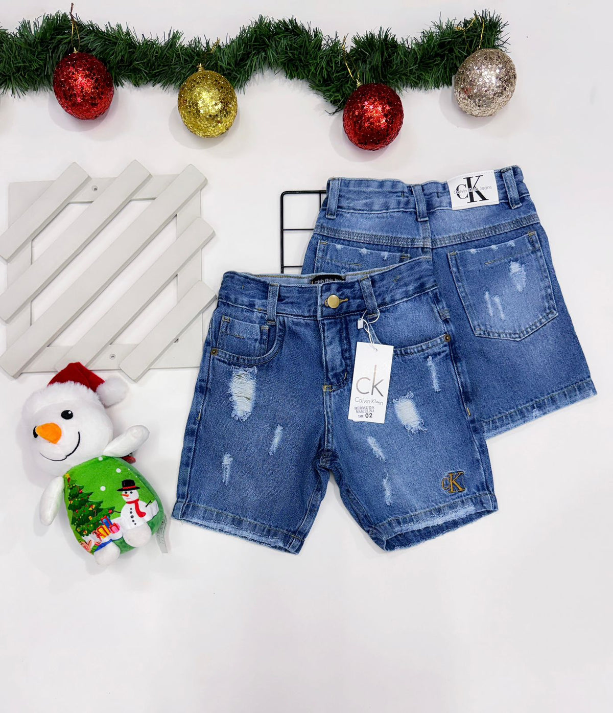 Bermuda CK Jeans Infantil