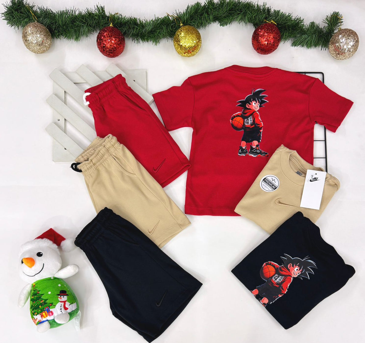 Conjunto Malhão Verão Suedine NK  Infantil