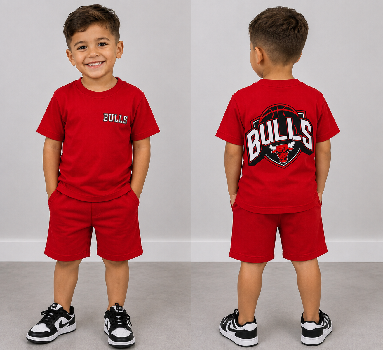 Camiseta Bulls Básica Infantil