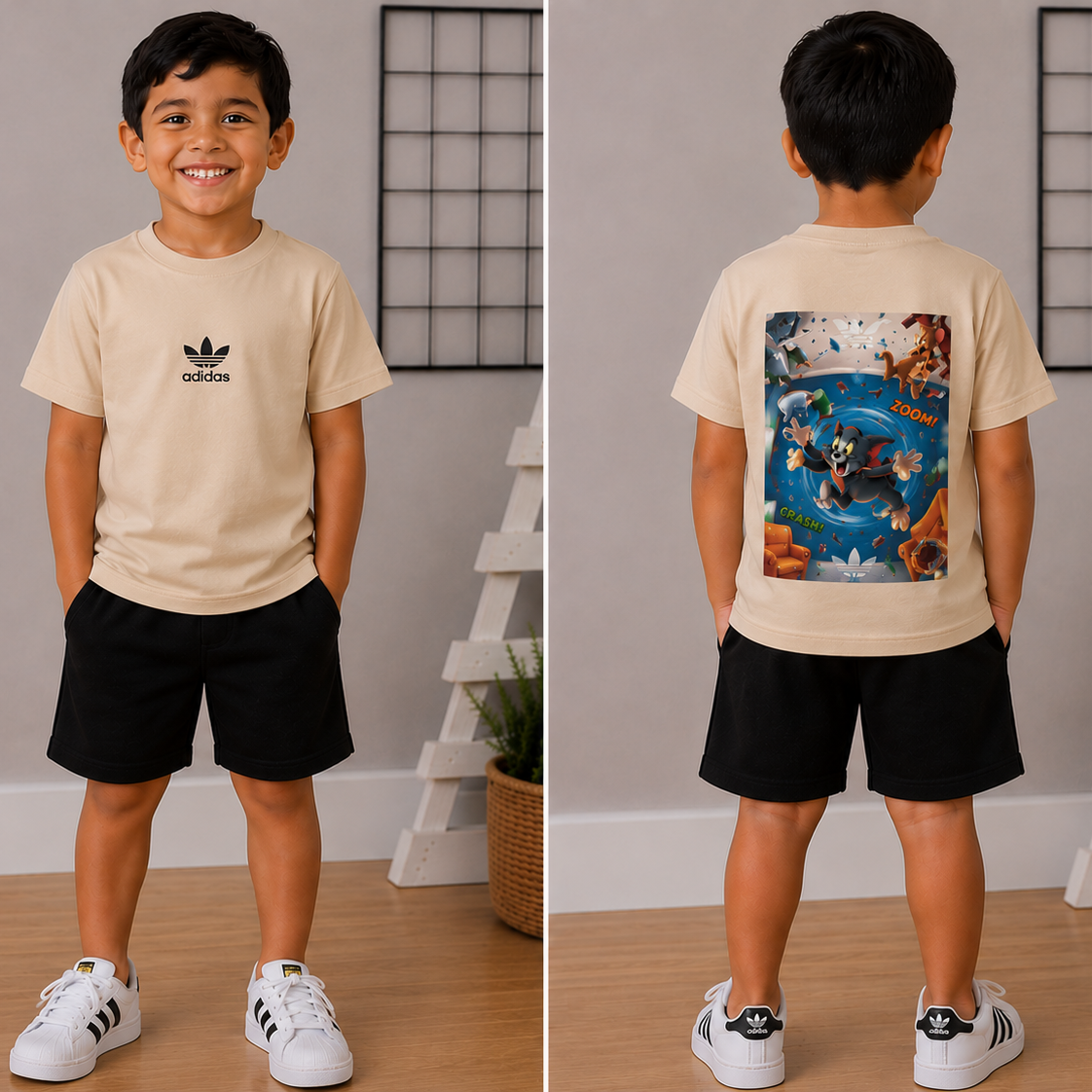 Camiseta Tom e Jerry ADD Infantil última peça