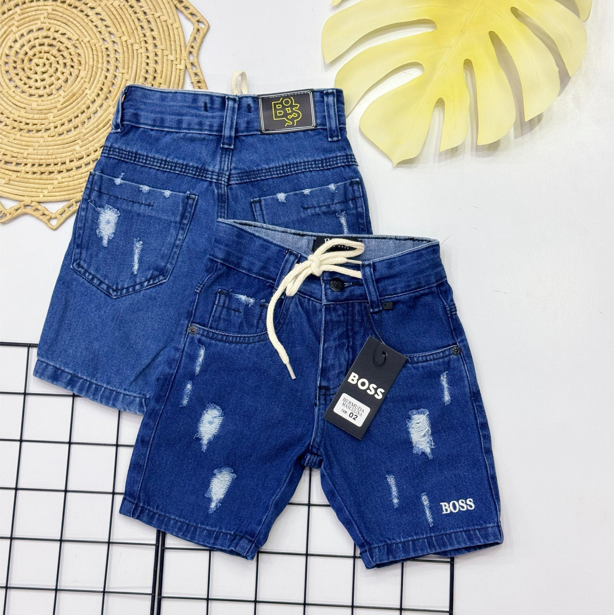 Bermuda HB Jeans Infantil - Última Peça