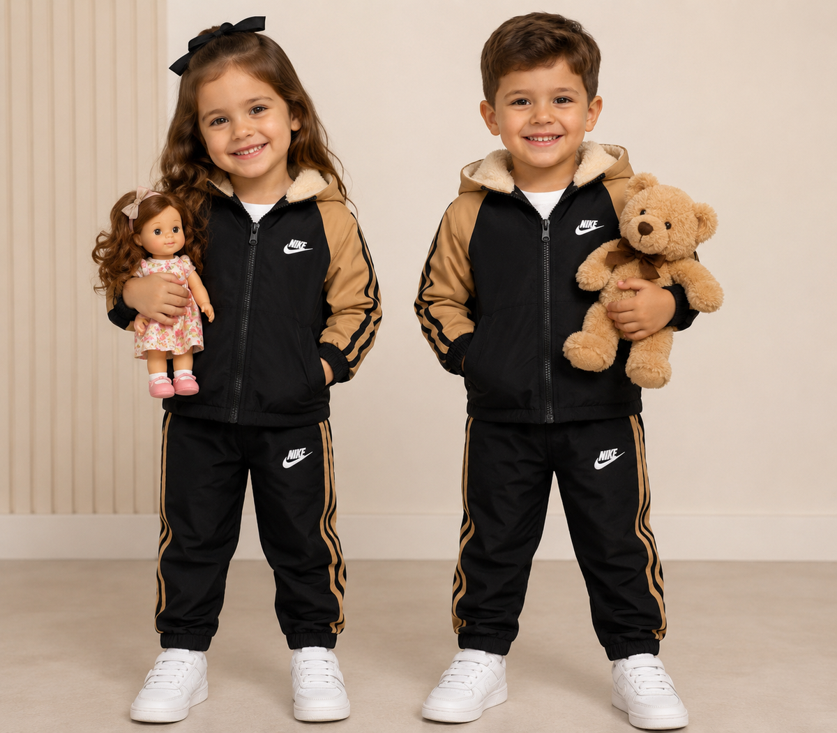 Conjunto tactel NK pelúciado -Última Peça