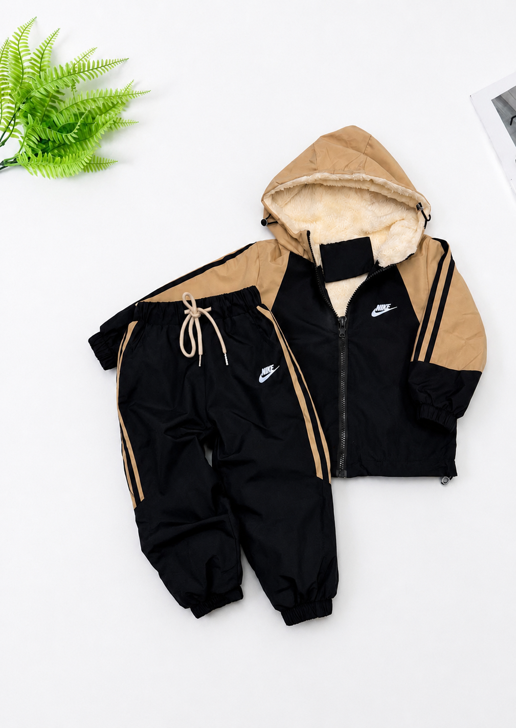 Conjunto tactel NK pelúciado