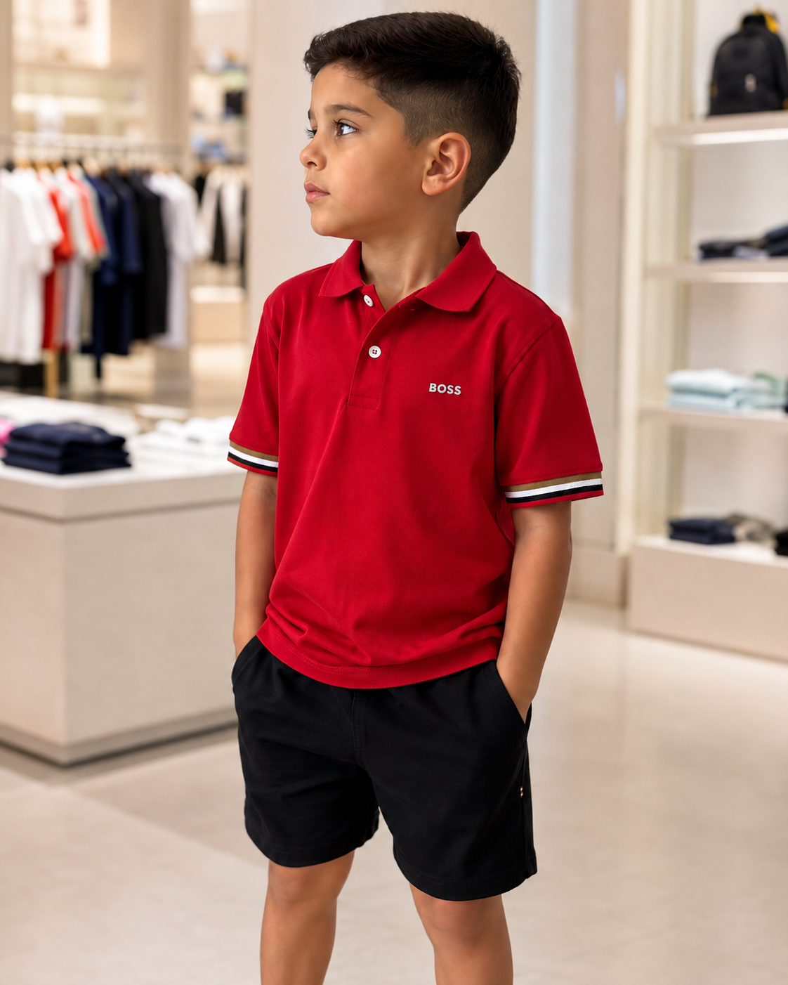 Camiseta Polo HB Infantil -Última Peça
