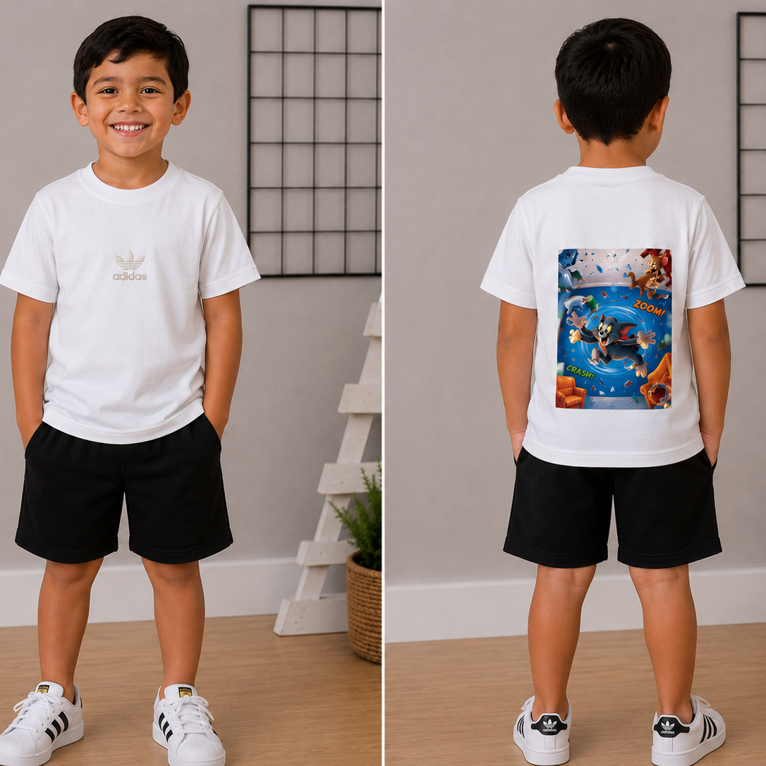 Camiseta Tom e Jerry ADD Infantil última peça