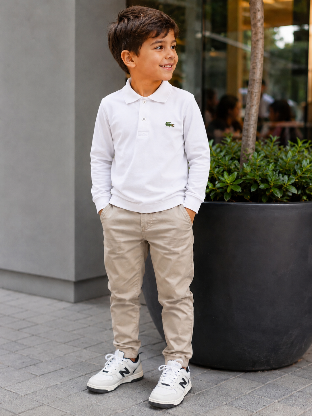 Camiseta polo LST Infantil - Última Peça