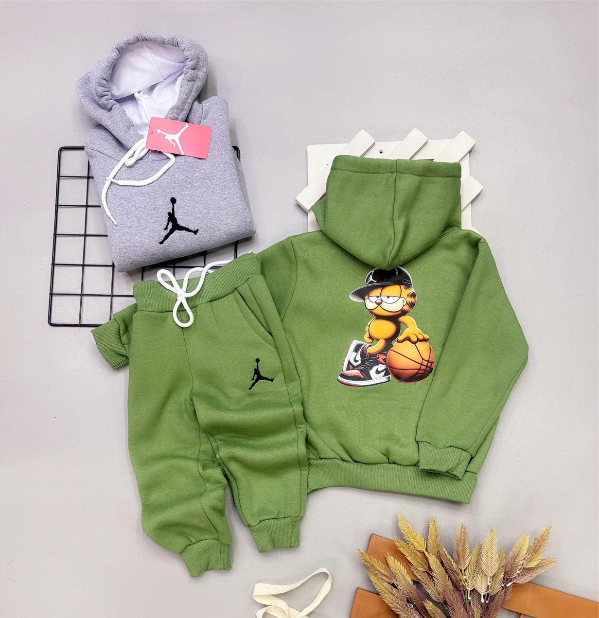 Conjunto Moletom NK Garfield Infantil