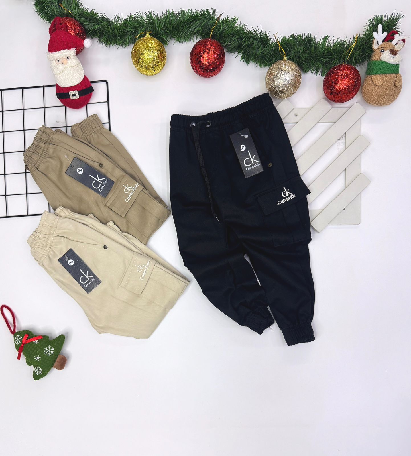 Calça Cargo Brim CK - Última Peça