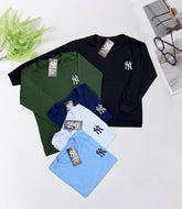 Camiseta NEW Manga Longa Algodão Infantil - Última Peça