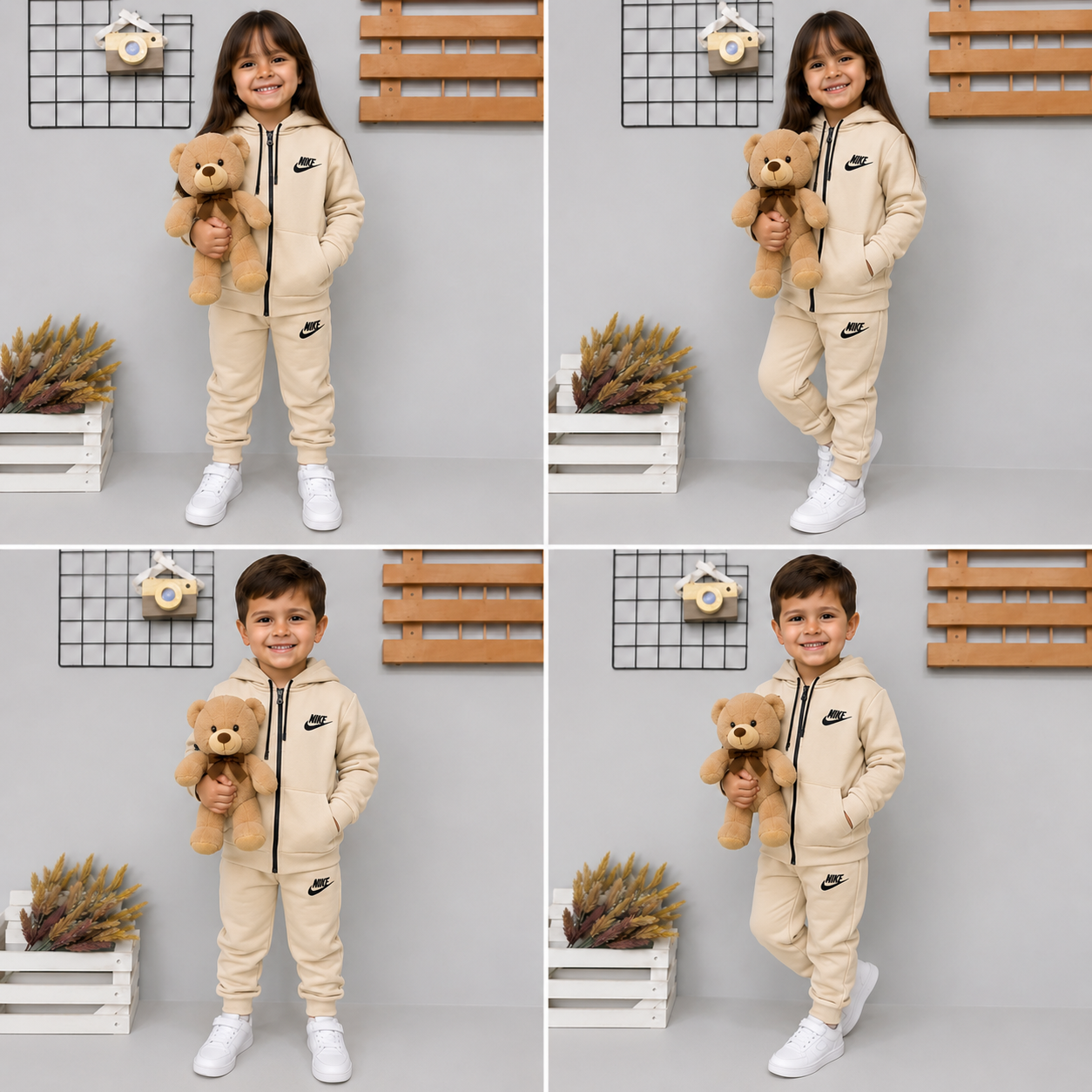 Conjunto Moletom NK Tom e Jerry Infantil