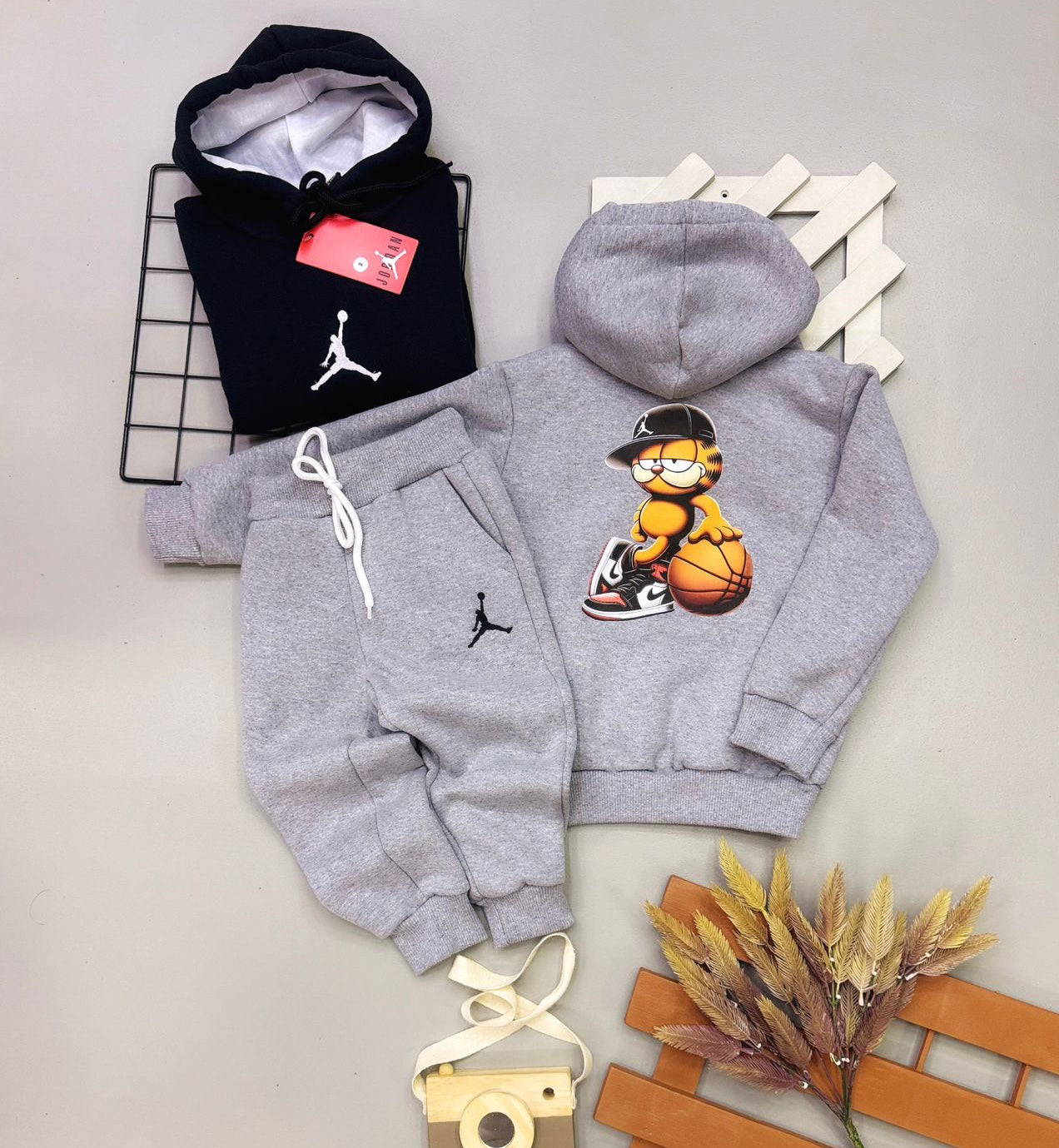 Conjunto Moletom NK Garfield Infantil